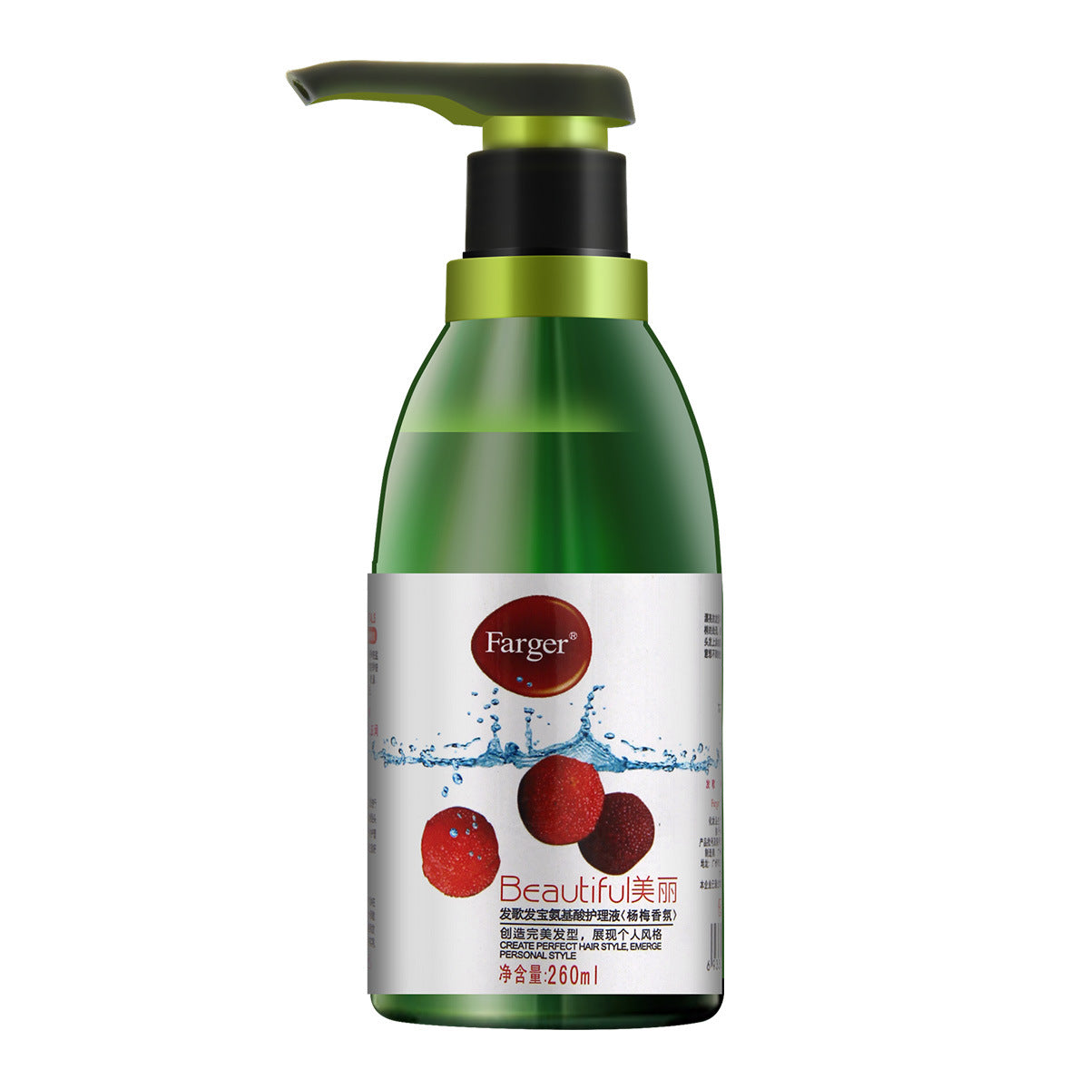 Fage Fabao Amino Acid Care Solution Red Plum Fragrance260ml/500ml Wholesale Bayberry Fragrance