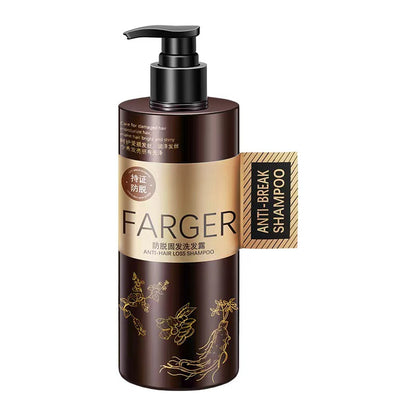 Farger Fage Anti-Hair Loss Firming Shampoo with Ginger and Platycladus Leaves, Oil Control, Strengthening, Anti-Hair Loss Hair Wash Cream, Shampoo